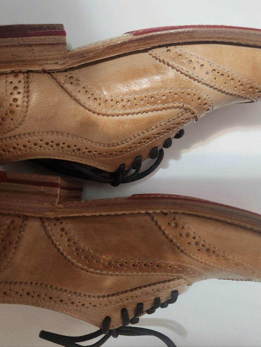 Bed Stu Leather Oxford Rustic Wingtips - Picture 5 of 13